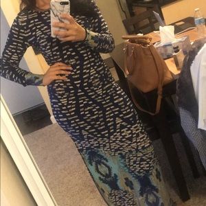 Bcbgmaxazria maxi dress